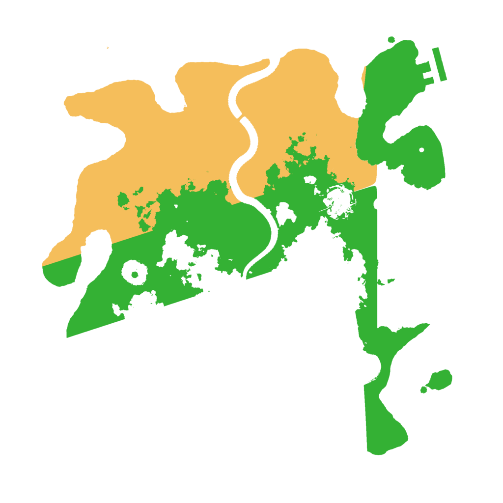 Biome Rust Map: Procedural Map, Size: 3000, Seed: 1122853882
