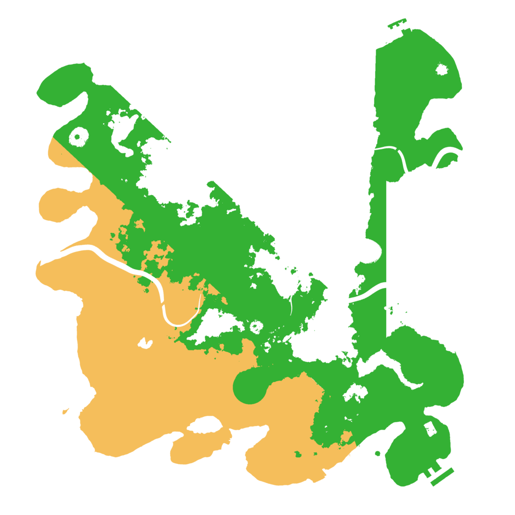 Biome Rust Map: Procedural Map, Size: 4000, Seed: 192187051