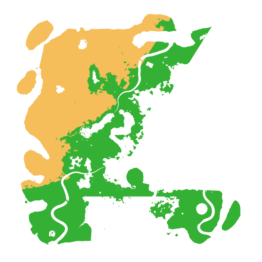 Biome Rust Map: Procedural Map, Size: 4100, Seed: 1070775738