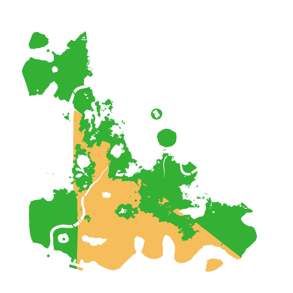 Biome Rust Map: Procedural Map, Size: 4250, Seed: 1382767658