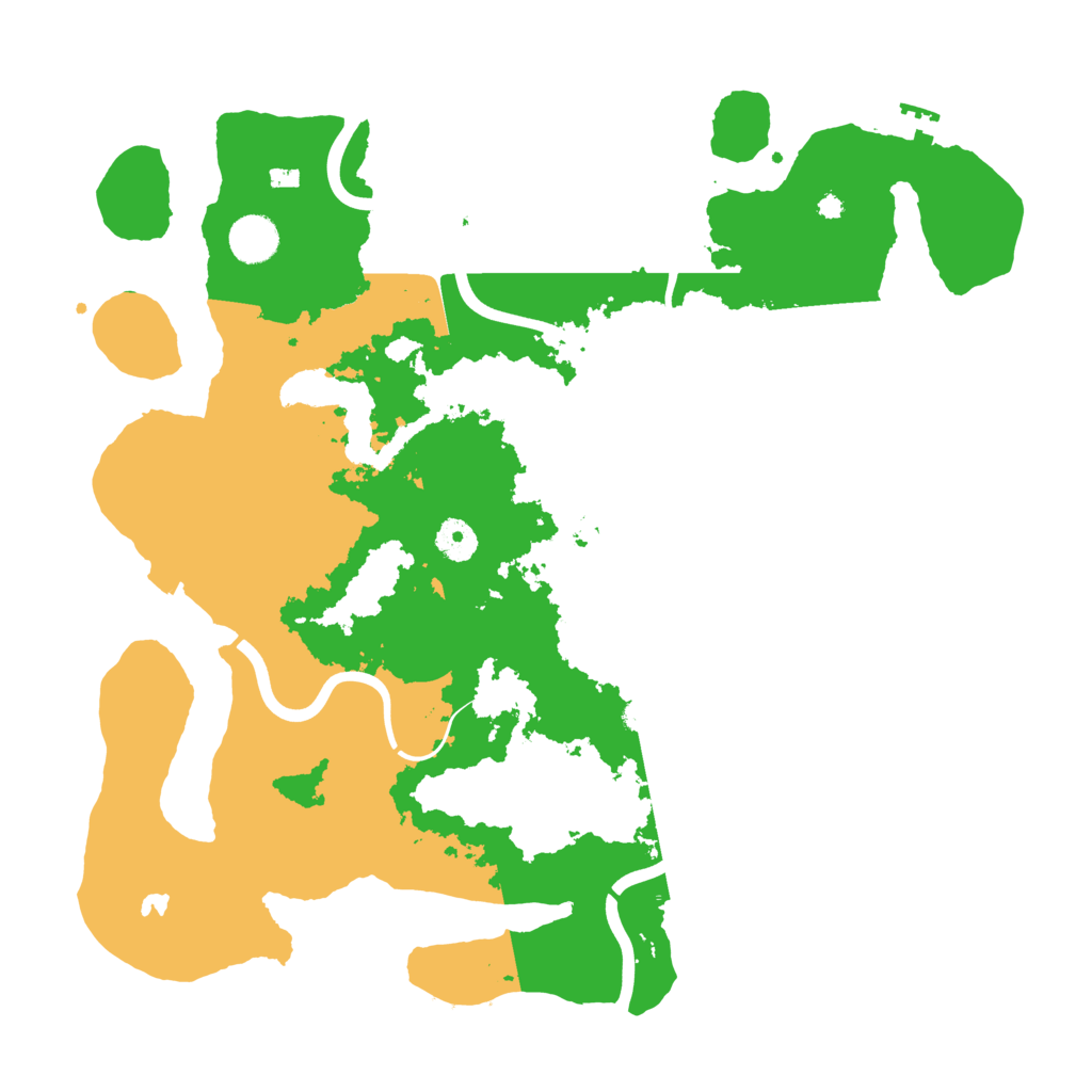 Biome Rust Map: Procedural Map, Size: 4000, Seed: 1154568317