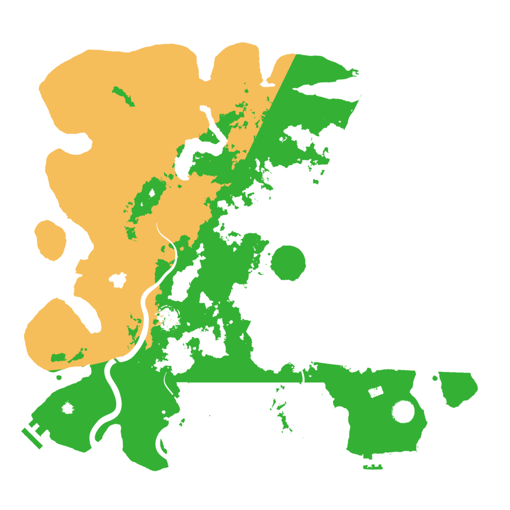 Biome Rust Map: Procedural Map, Size: 4000, Seed: 936952