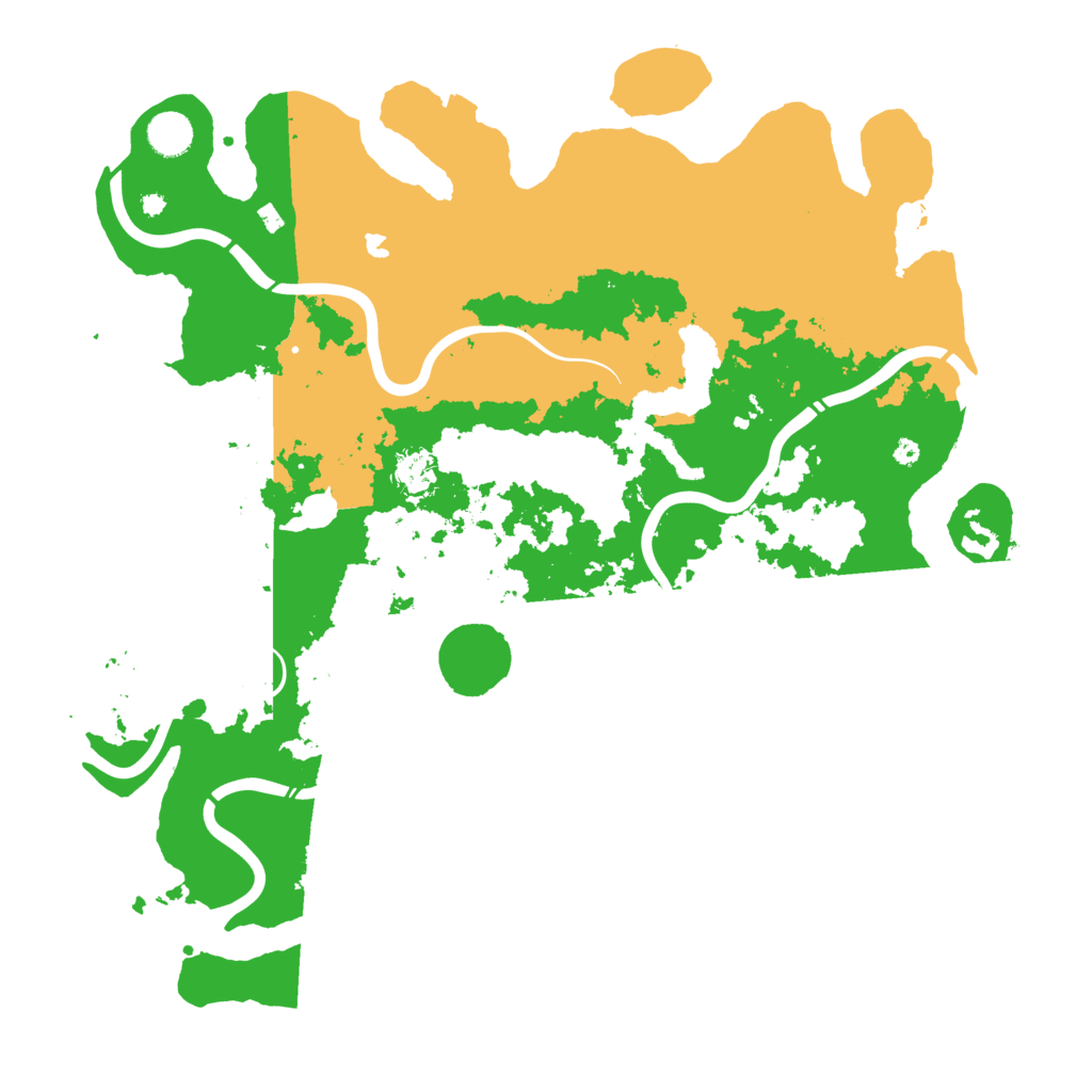 Biome Rust Map: Procedural Map, Size: 4250, Seed: 85632477