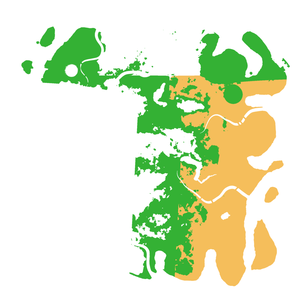 Biome Rust Map: Procedural Map, Size: 4250, Seed: 557613004