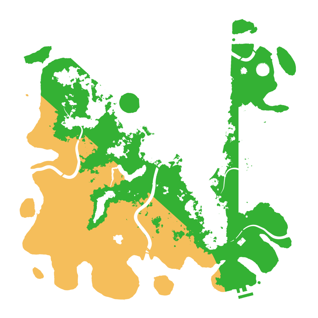 Biome Rust Map: Procedural Map, Size: 4250, Seed: 1833996645