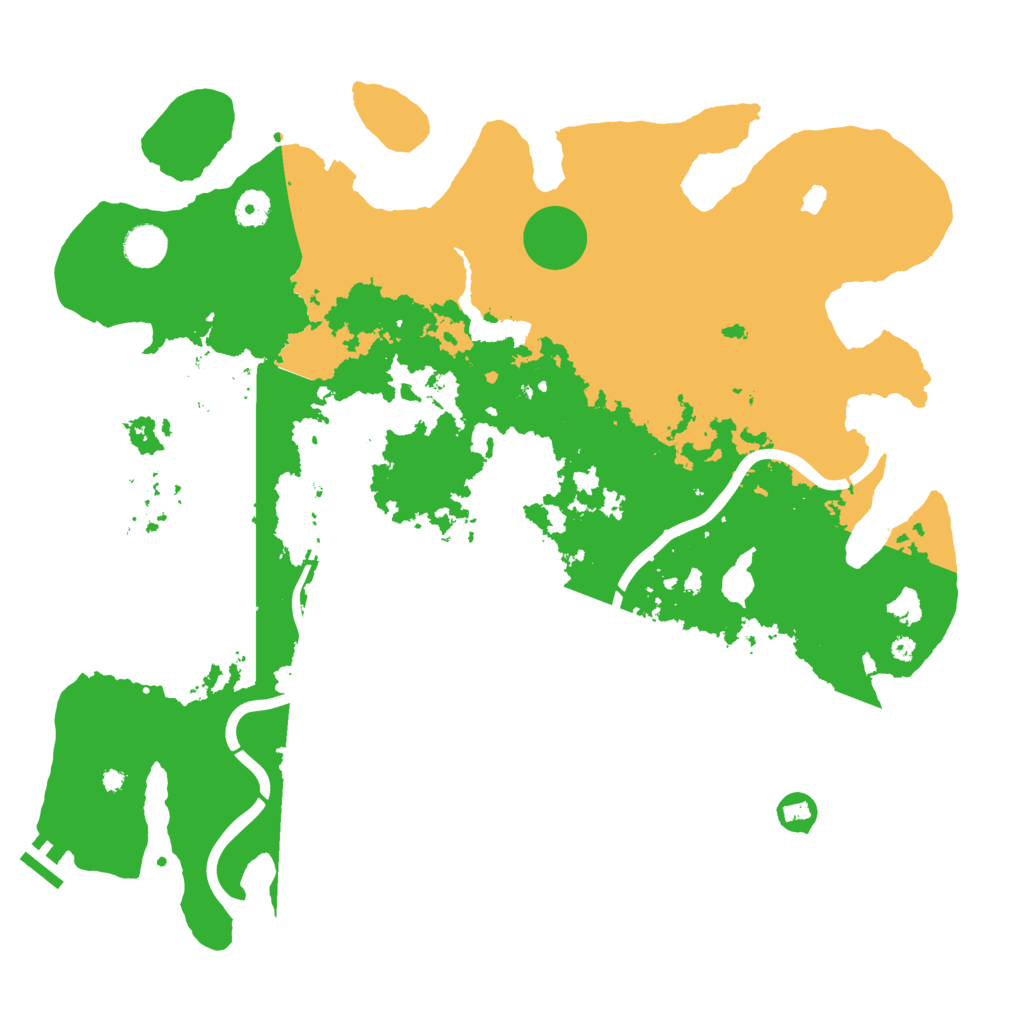 Biome Rust Map: Procedural Map, Size: 4250, Seed: 1252667323