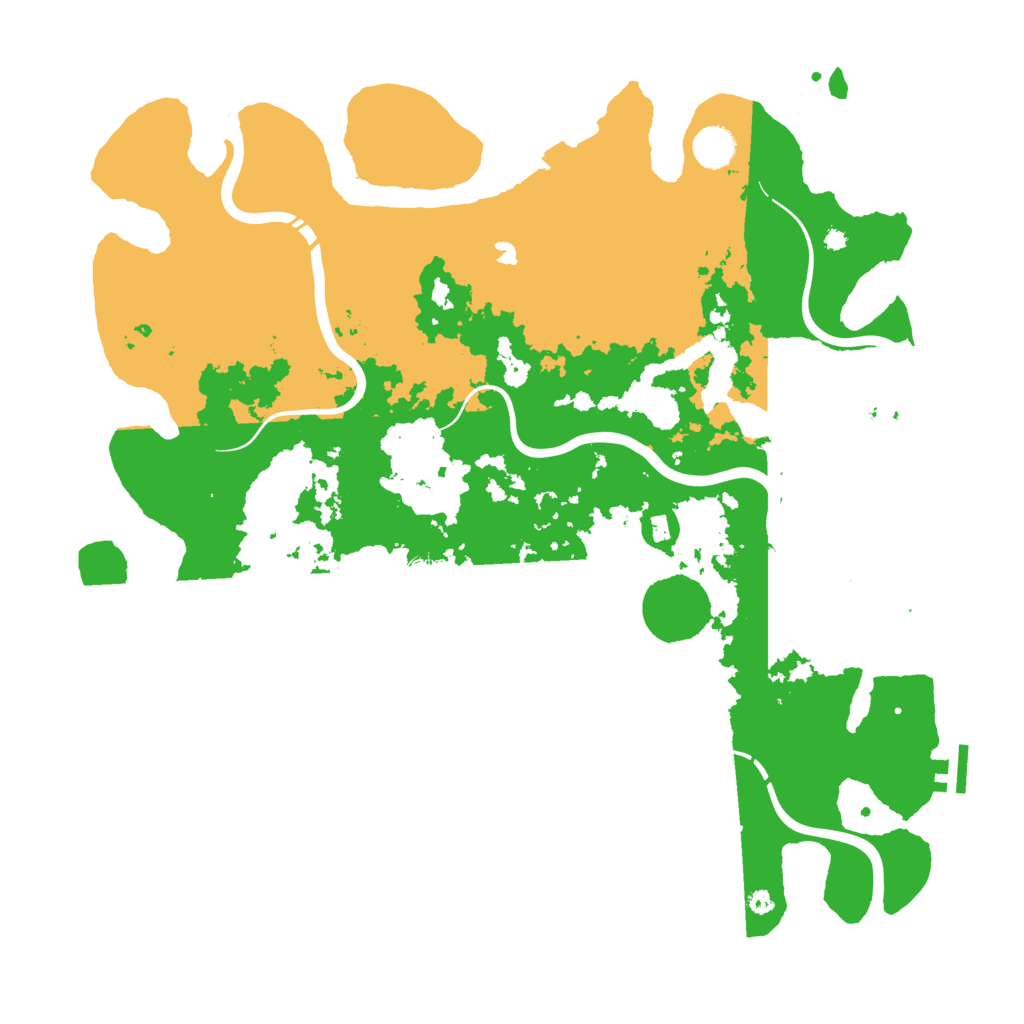 Biome Rust Map: Procedural Map, Size: 4250, Seed: 856103355