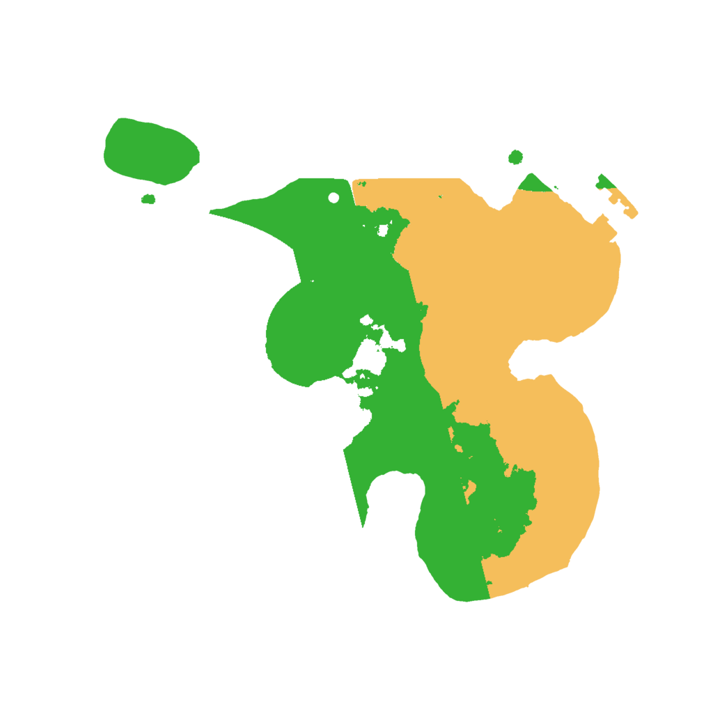 Biome Rust Map: Procedural Map, Size: 2000, Seed: 1198455471