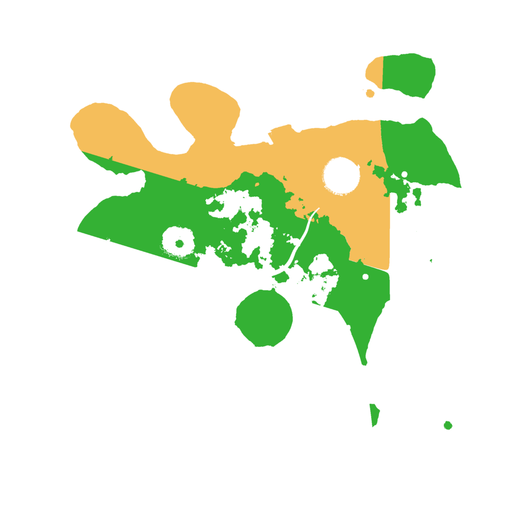 Biome Rust Map: Procedural Map, Size: 2500, Seed: 20260903