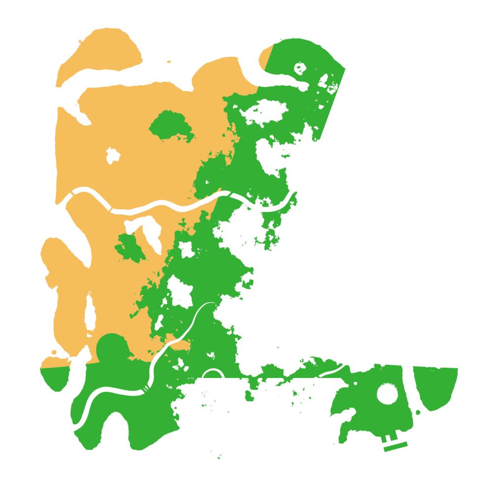 Biome Rust Map: Procedural Map, Size: 4250, Seed: 584294