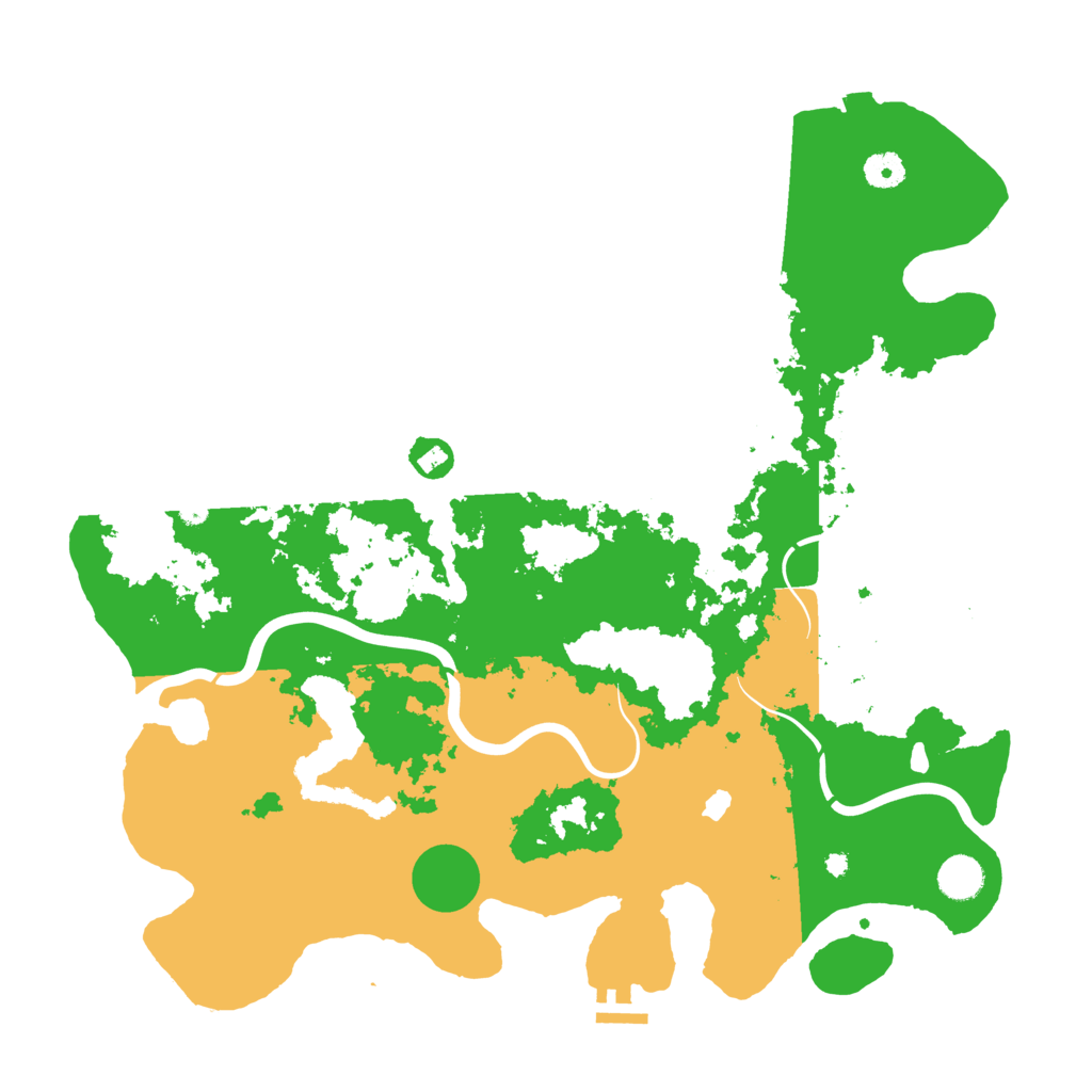 Biome Rust Map: Procedural Map, Size: 4250, Seed: 1916