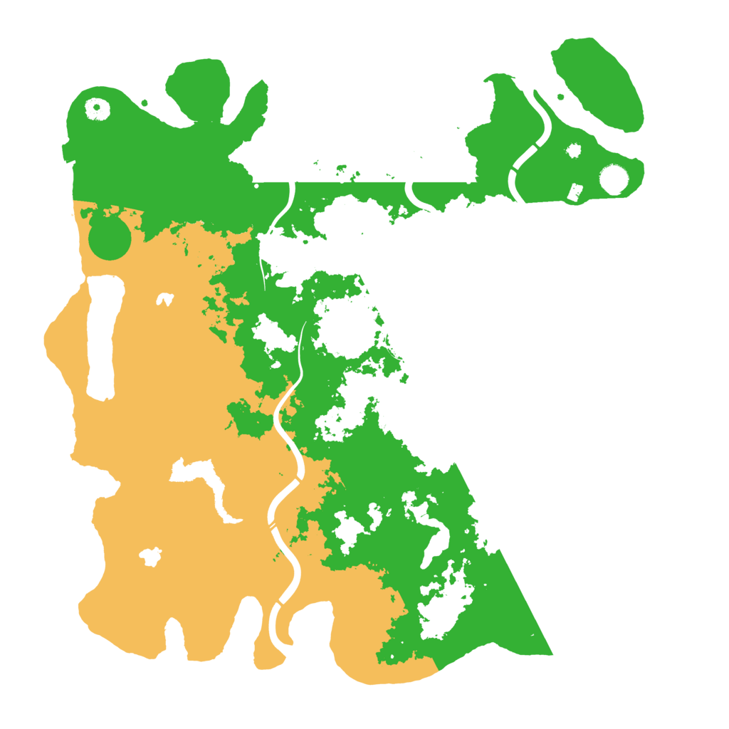 Biome Rust Map: Procedural Map, Size: 4500, Seed: 1789914716