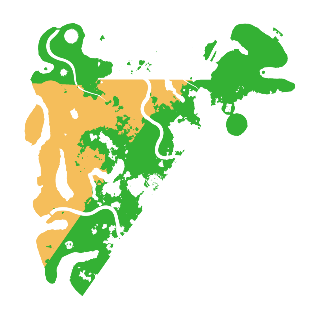 Biome Rust Map: Procedural Map, Size: 4000, Seed: 683404807