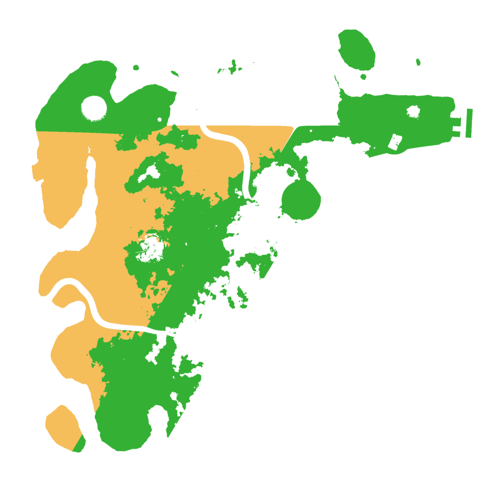 Biome Rust Map: Procedural Map, Size: 3500, Seed: 1181324699