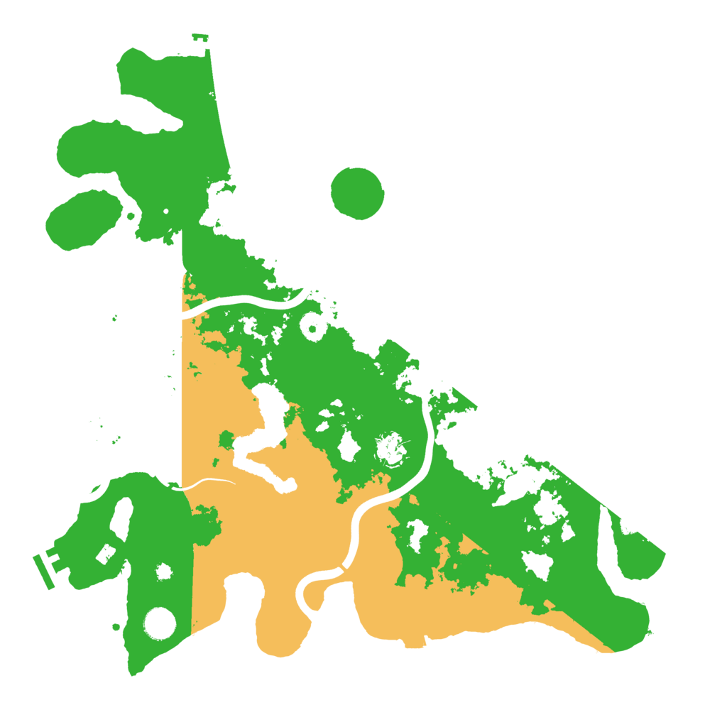 Biome Rust Map: Procedural Map, Size: 4000, Seed: 1401491672