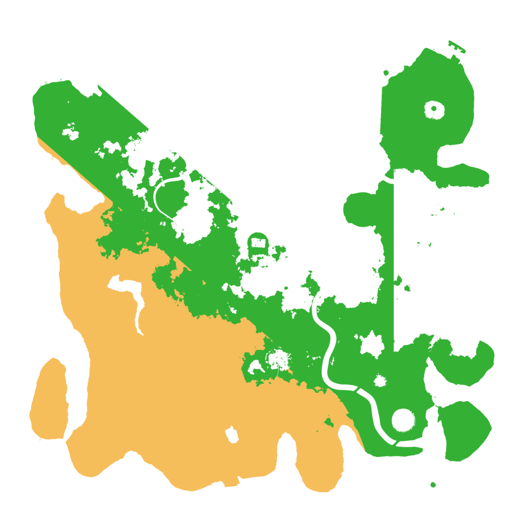 Biome Rust Map: Procedural Map, Size: 4000, Seed: 622119275