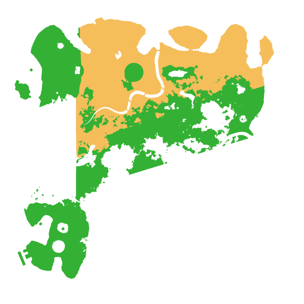 Biome Rust Map: Procedural Map, Size: 4250, Seed: 773339006