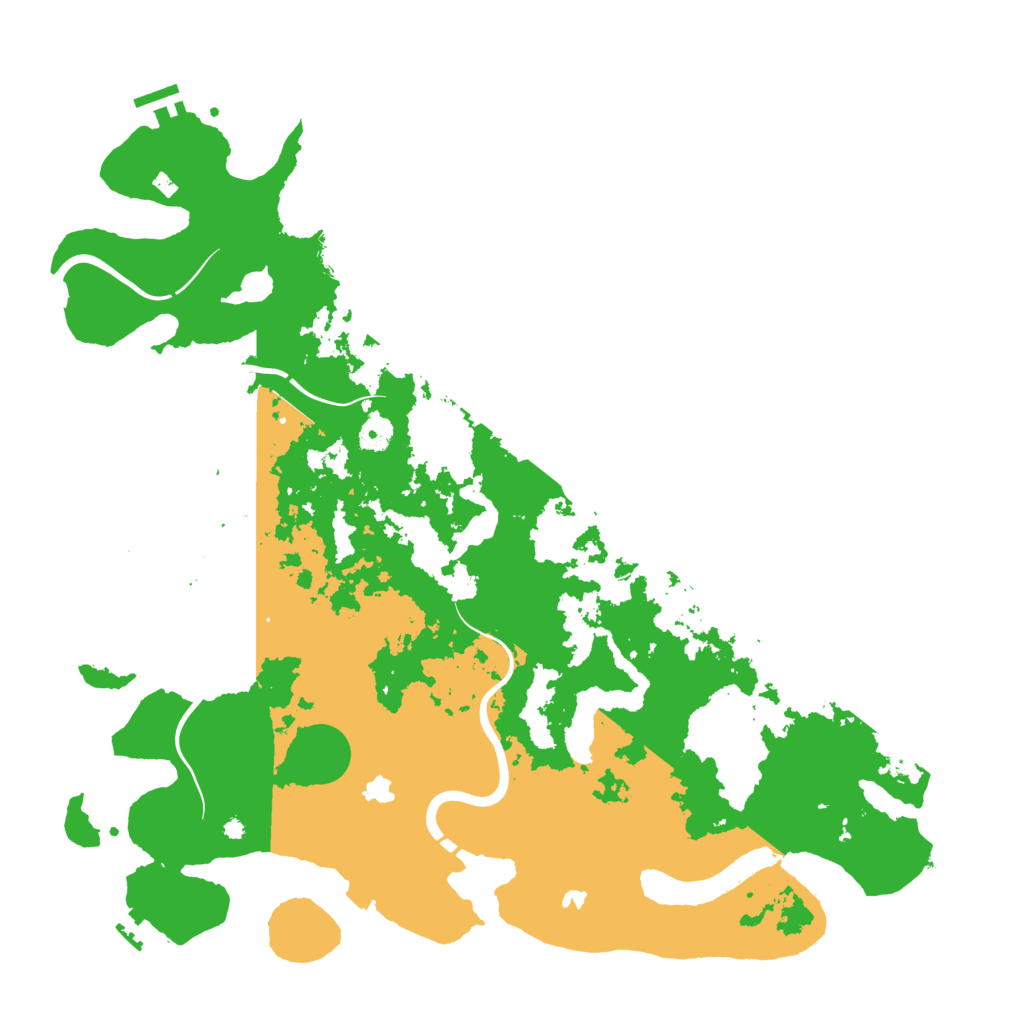 Biome Rust Map: Procedural Map, Size: 4500, Seed: 860133