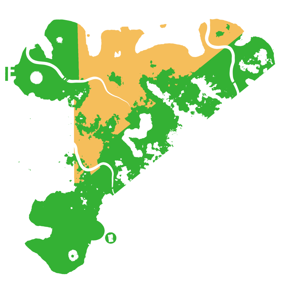 Biome Rust Map: Procedural Map, Size: 4250, Seed: 444855223
