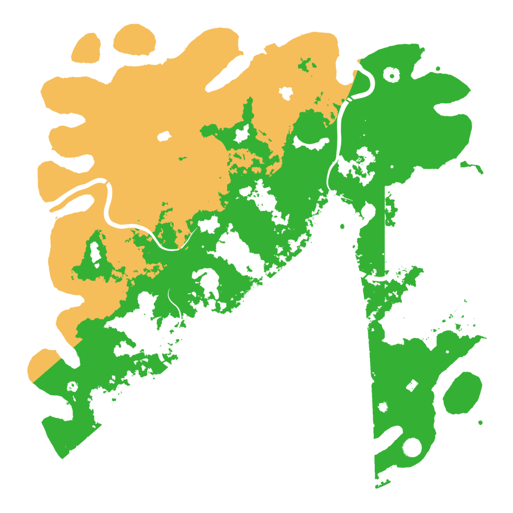 Biome Rust Map: Procedural Map, Size: 4750, Seed: 366268801