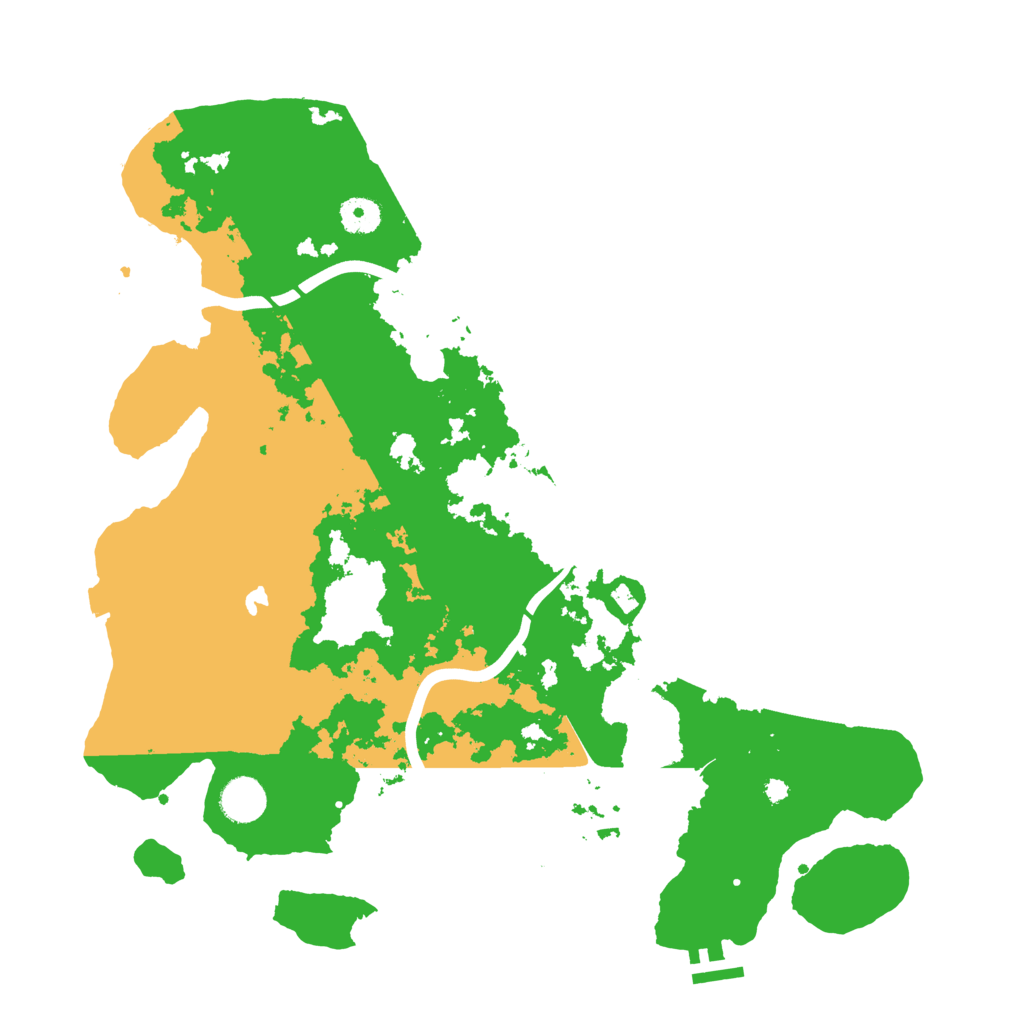 Biome Rust Map: Procedural Map, Size: 4000, Seed: 1183986994