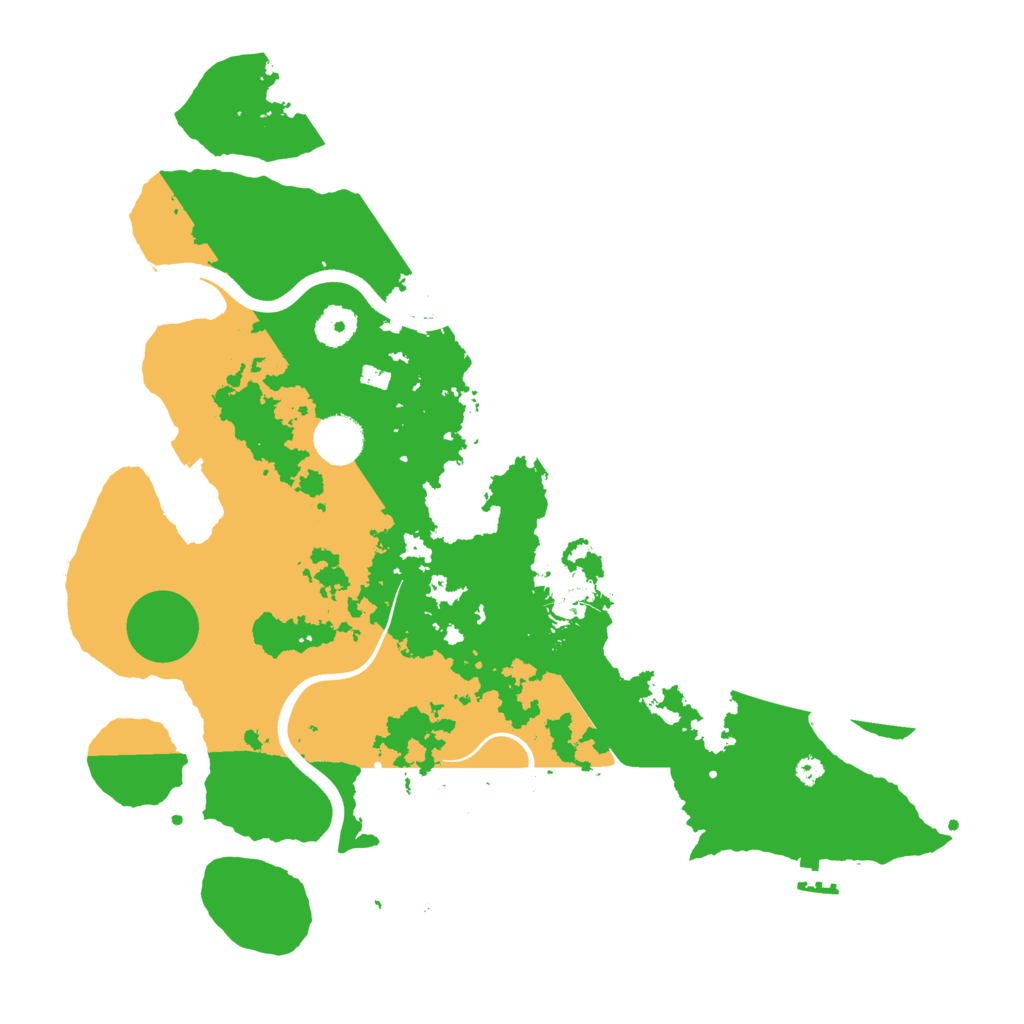 Biome Rust Map: Procedural Map, Size: 3750, Seed: 708082