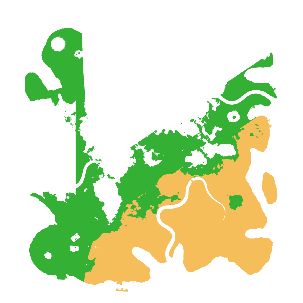 Biome Rust Map: Procedural Map, Size: 3750, Seed: 454180