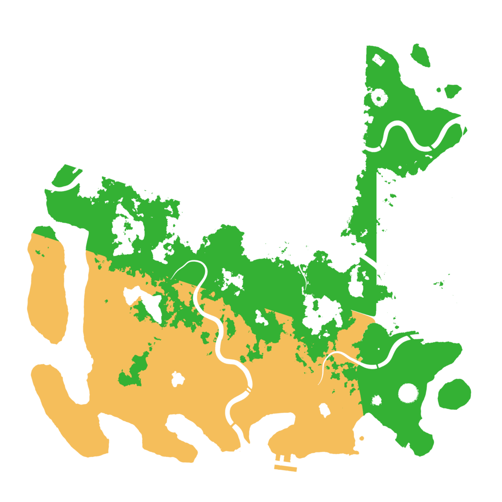 Biome Rust Map: Procedural Map, Size: 4500, Seed: 903463
