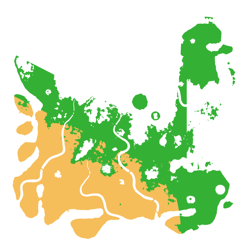 Biome Rust Map: Procedural Map, Size: 4500, Seed: 1483368096