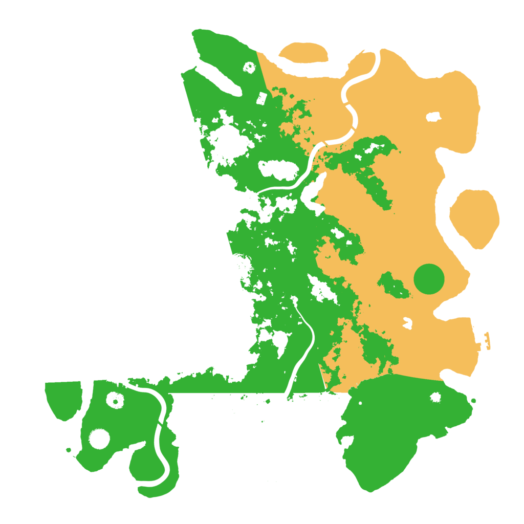 Biome Rust Map: Procedural Map, Size: 4500, Seed: 13385640
