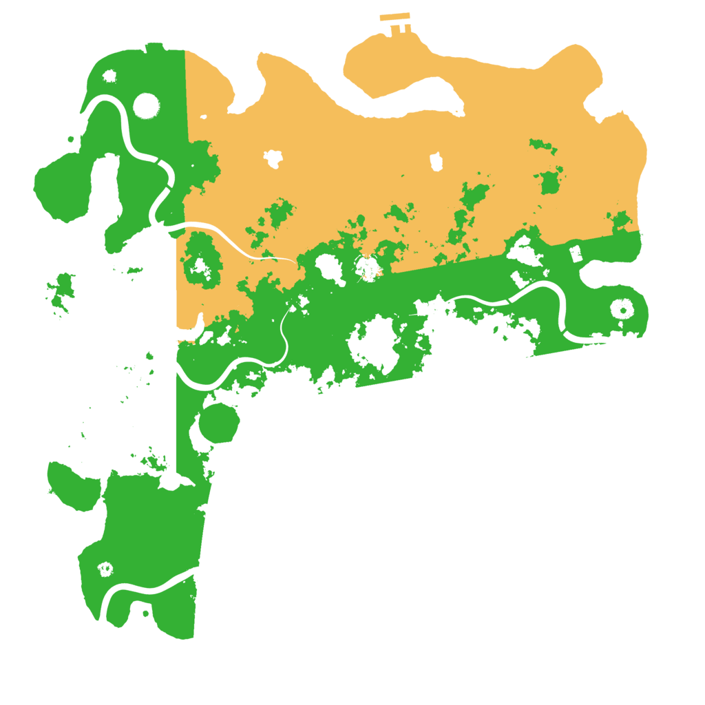 Biome Rust Map: Procedural Map, Size: 4750, Seed: 563585