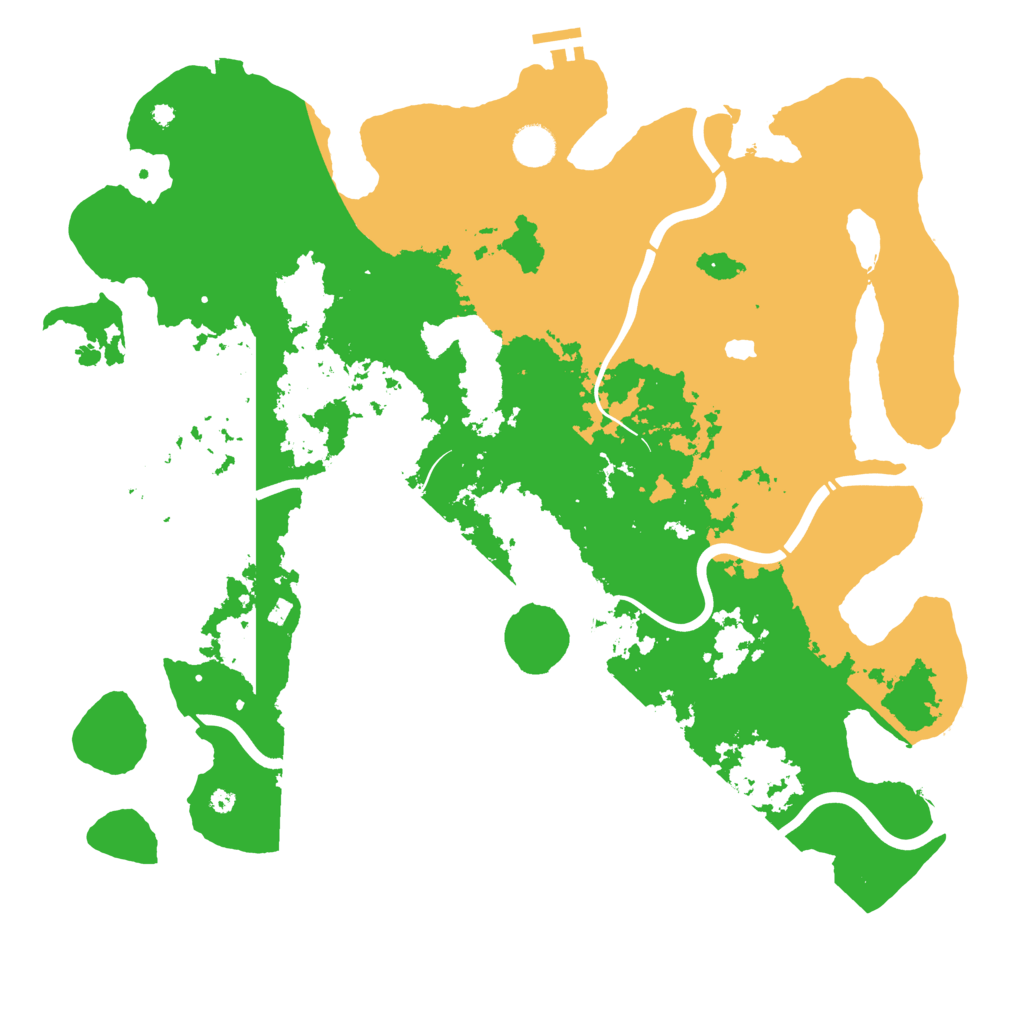 Biome Rust Map: Procedural Map, Size: 4250, Seed: 856758281