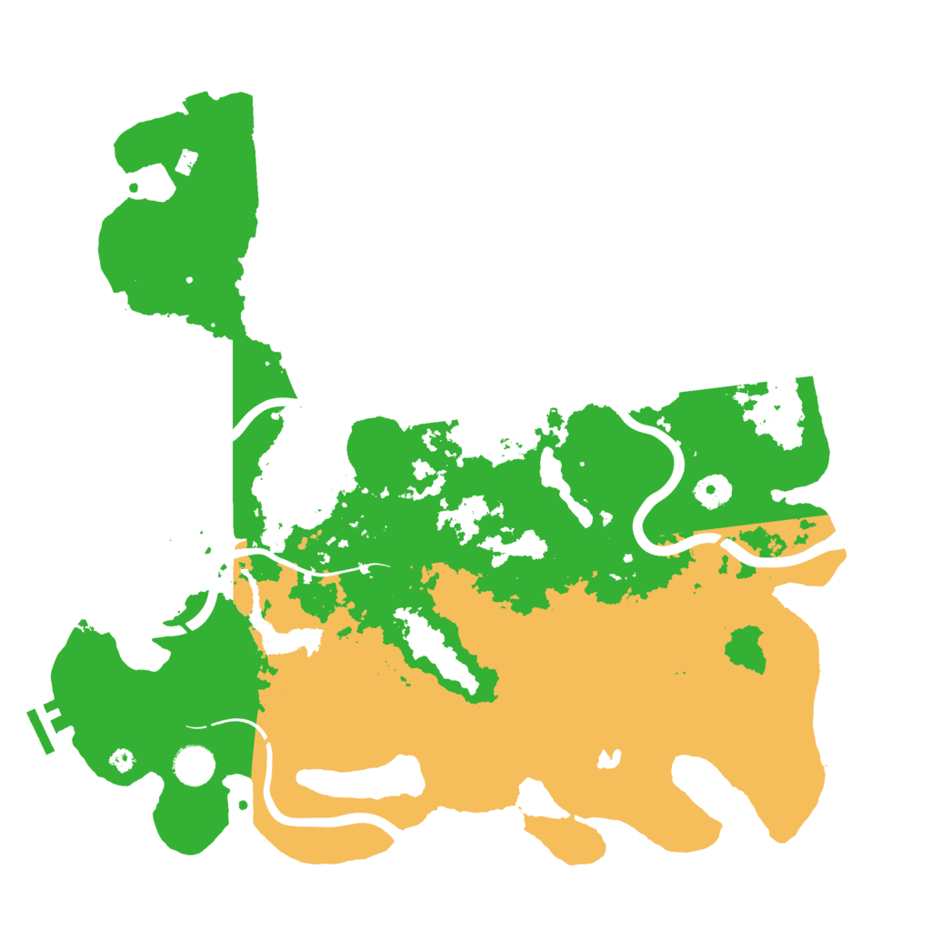 Biome Rust Map: Procedural Map, Size: 4000, Seed: 965764553