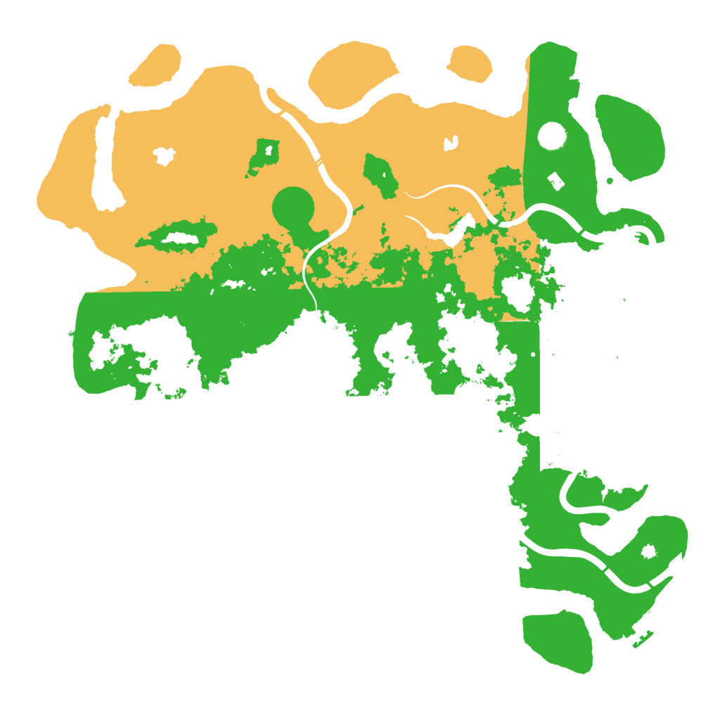Biome Rust Map: Procedural Map, Size: 4500, Seed: 644035
