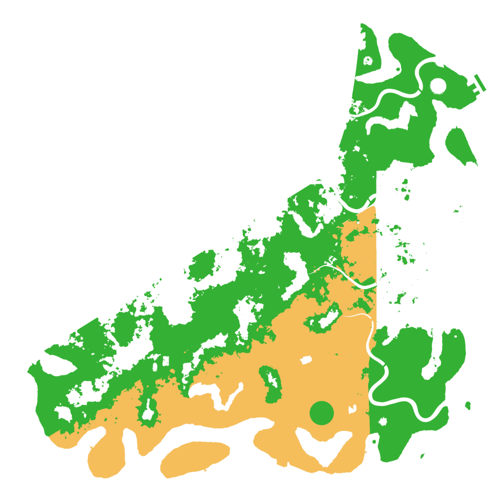 Biome Rust Map: Procedural Map, Size: 5500, Seed: 1659433445