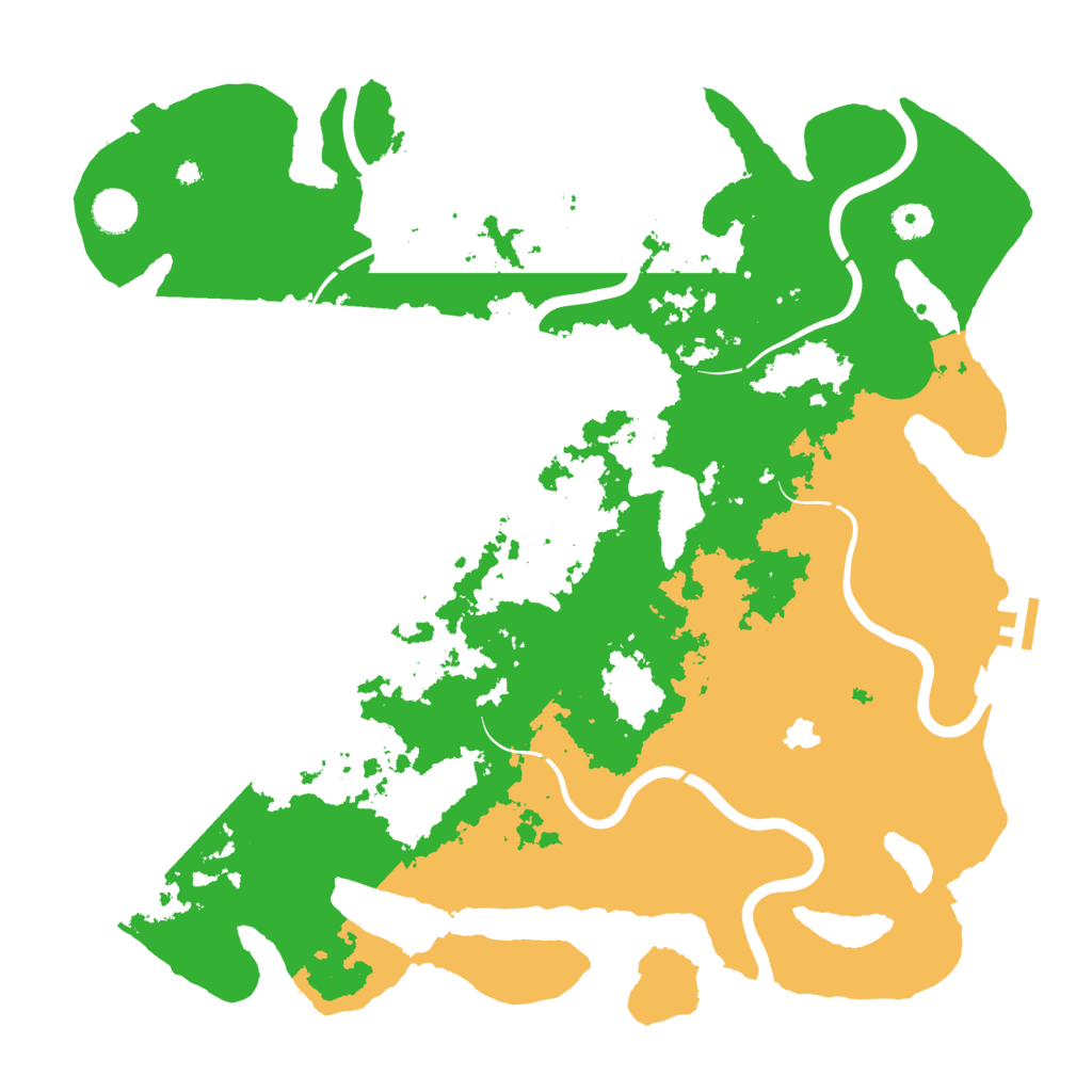 Biome Rust Map: Procedural Map, Size: 4250, Seed: 1788652164
