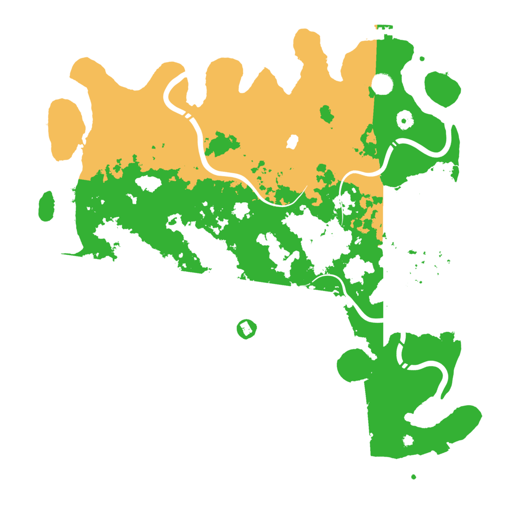 Biome Rust Map: Procedural Map, Size: 4250, Seed: 420099581