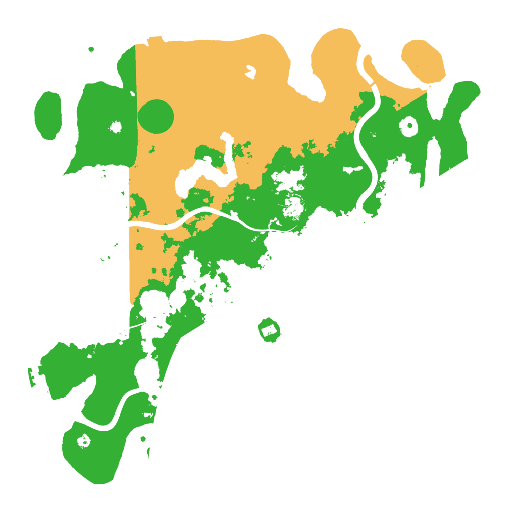 Biome Rust Map: Procedural Map, Size: 4000, Seed: 37118