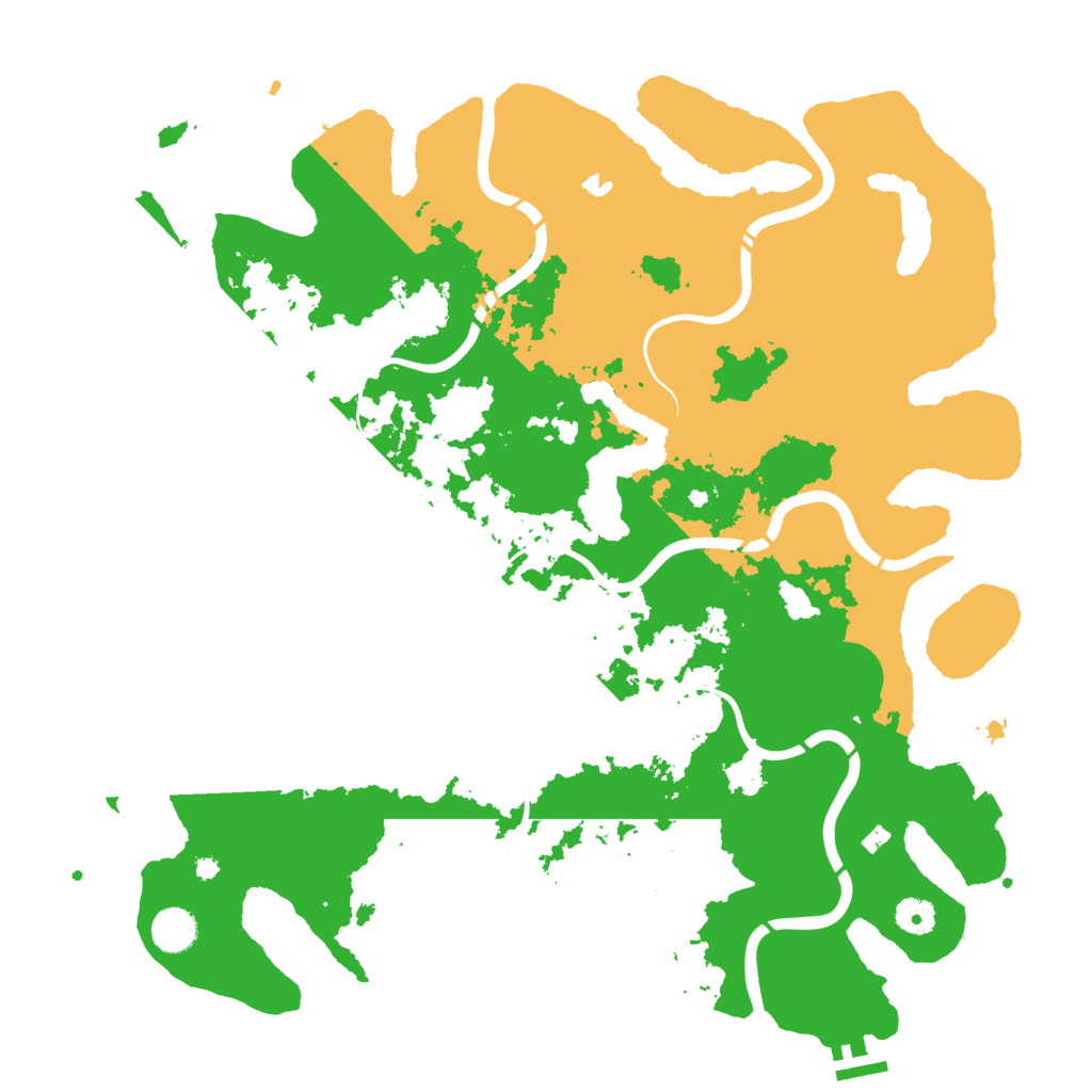 Biome Rust Map: Procedural Map, Size: 4250, Seed: 1666973227