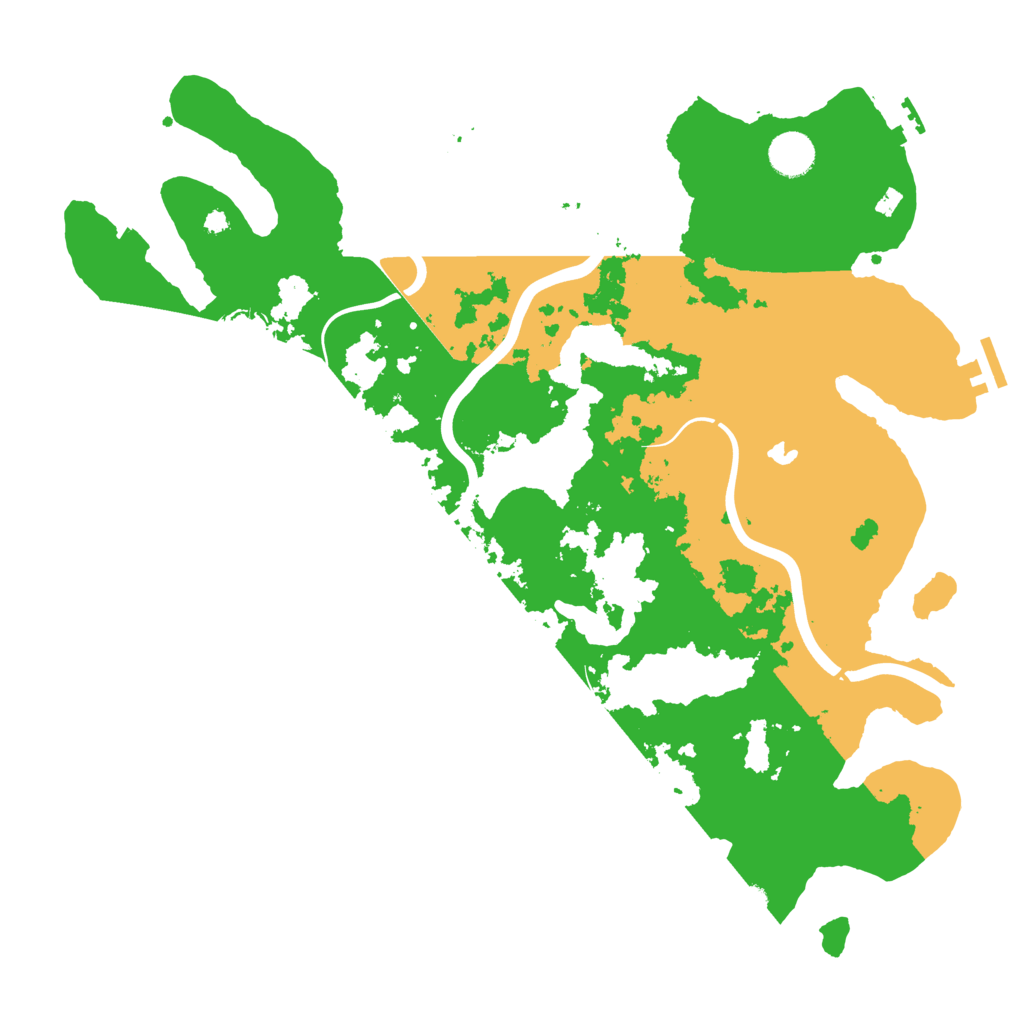 Biome Rust Map: Procedural Map, Size: 4000, Seed: 840075655