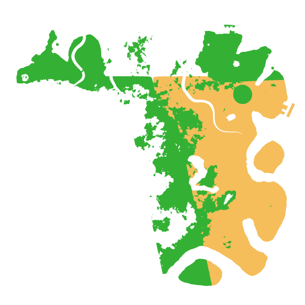 Biome Rust Map: Procedural Map, Size: 4250, Seed: 470192039