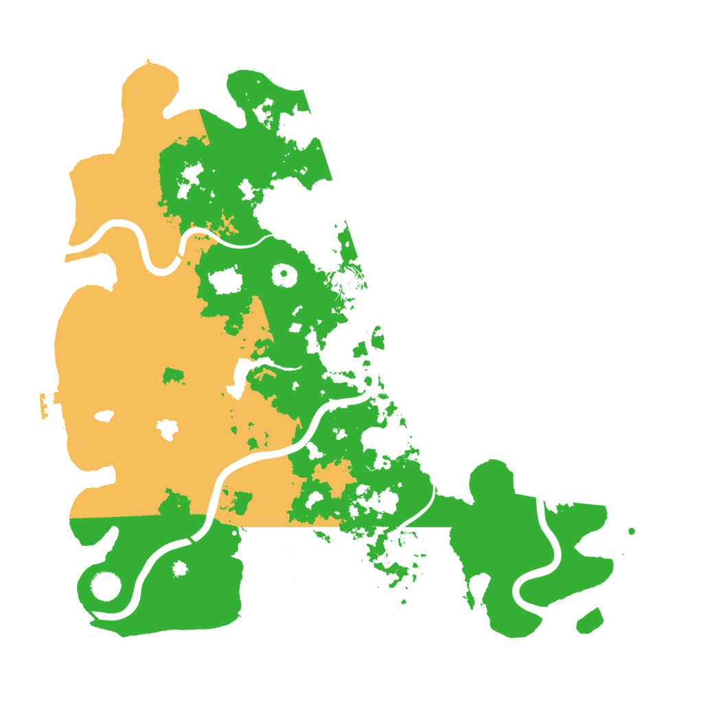 Biome Rust Map: Procedural Map, Size: 4200, Seed: 1163496358