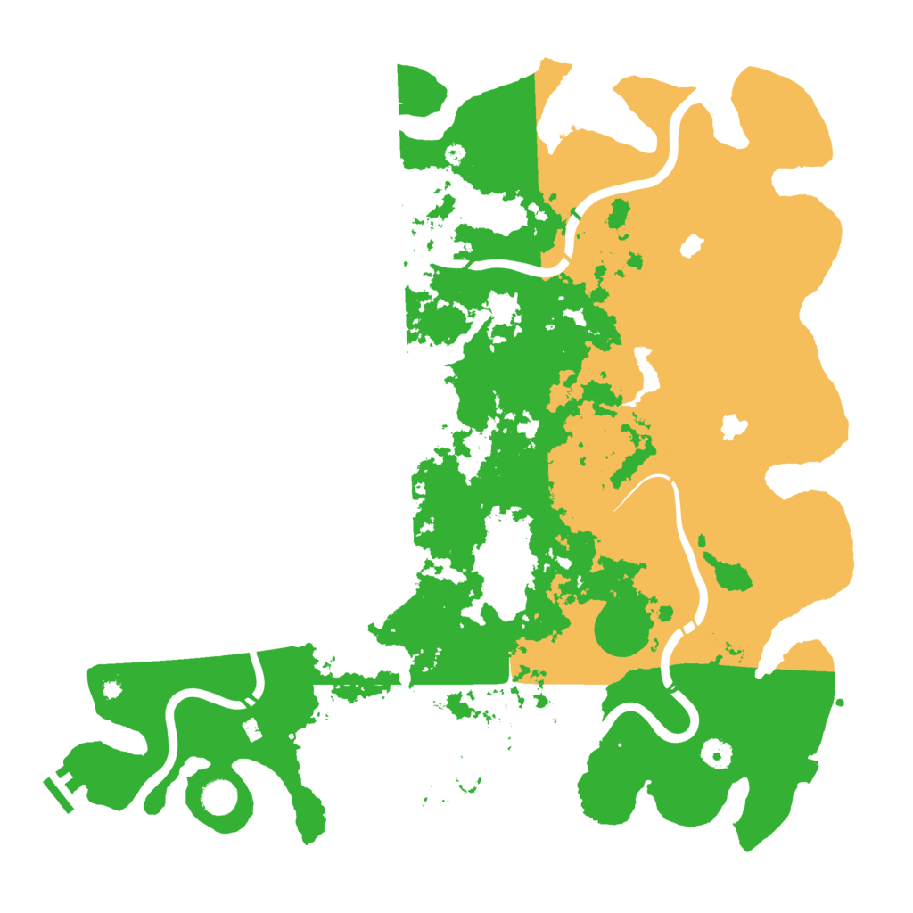 Biome Rust Map: Procedural Map, Size: 4500, Seed: 947944832