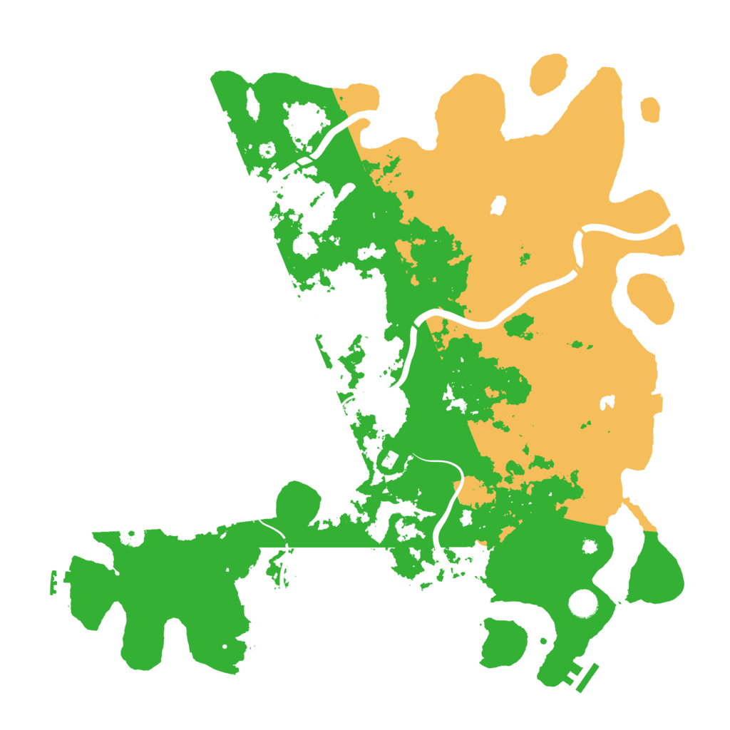 Biome Rust Map: Procedural Map, Size: 4500, Seed: 1563243010
