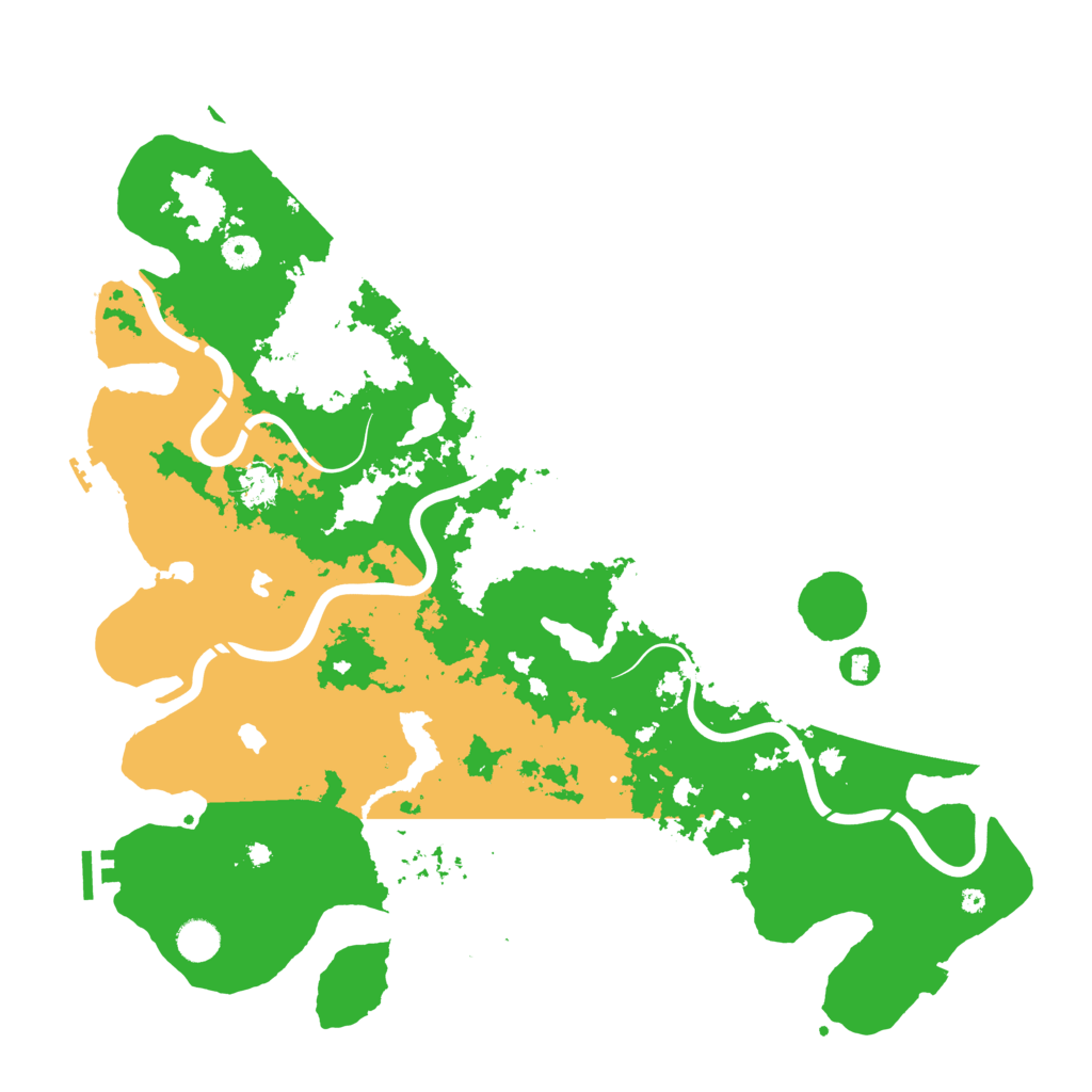 Biome Rust Map: Procedural Map, Size: 4500, Seed: 911849425