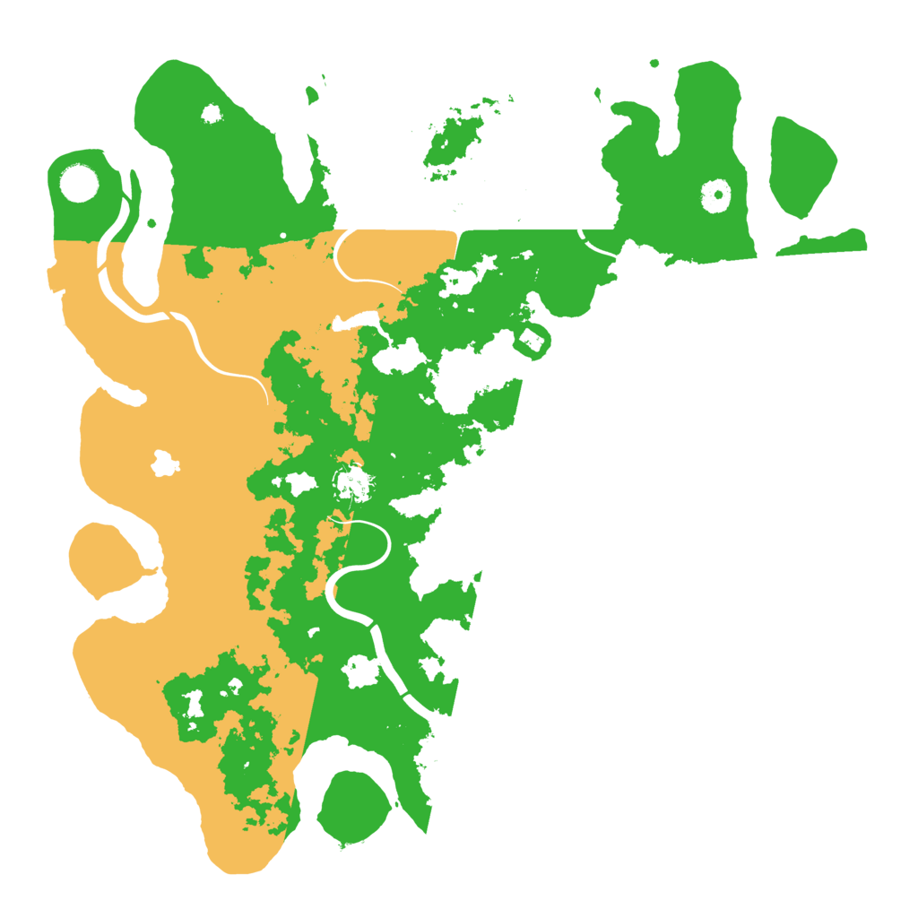 Biome Rust Map: Procedural Map, Size: 4250, Seed: 1440274916