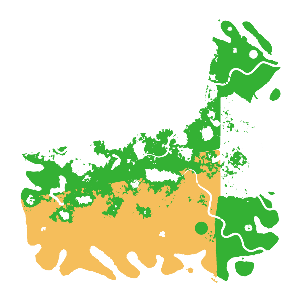 Biome Rust Map: Procedural Map, Size: 6000, Seed: 457239416