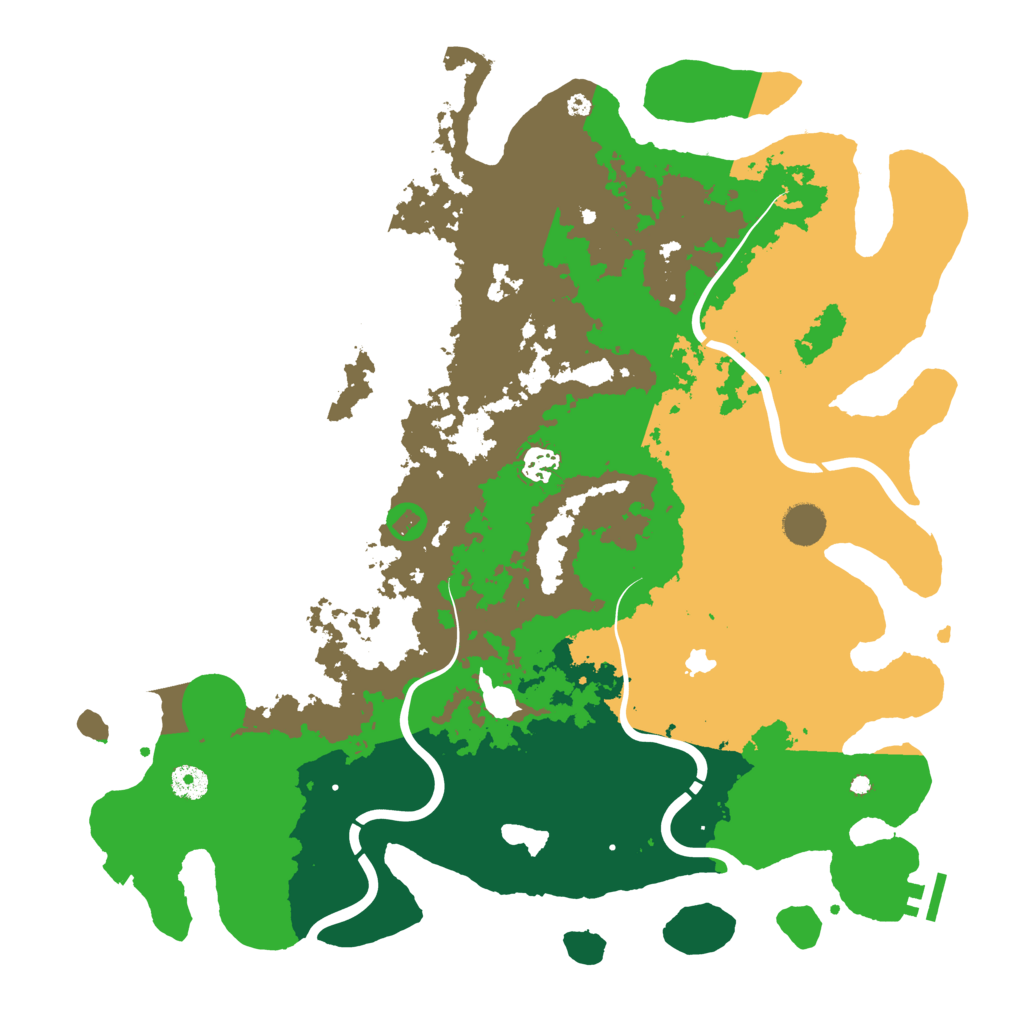 Biome Rust Map: Procedural Map, Size: 4250, Seed: 1726139721