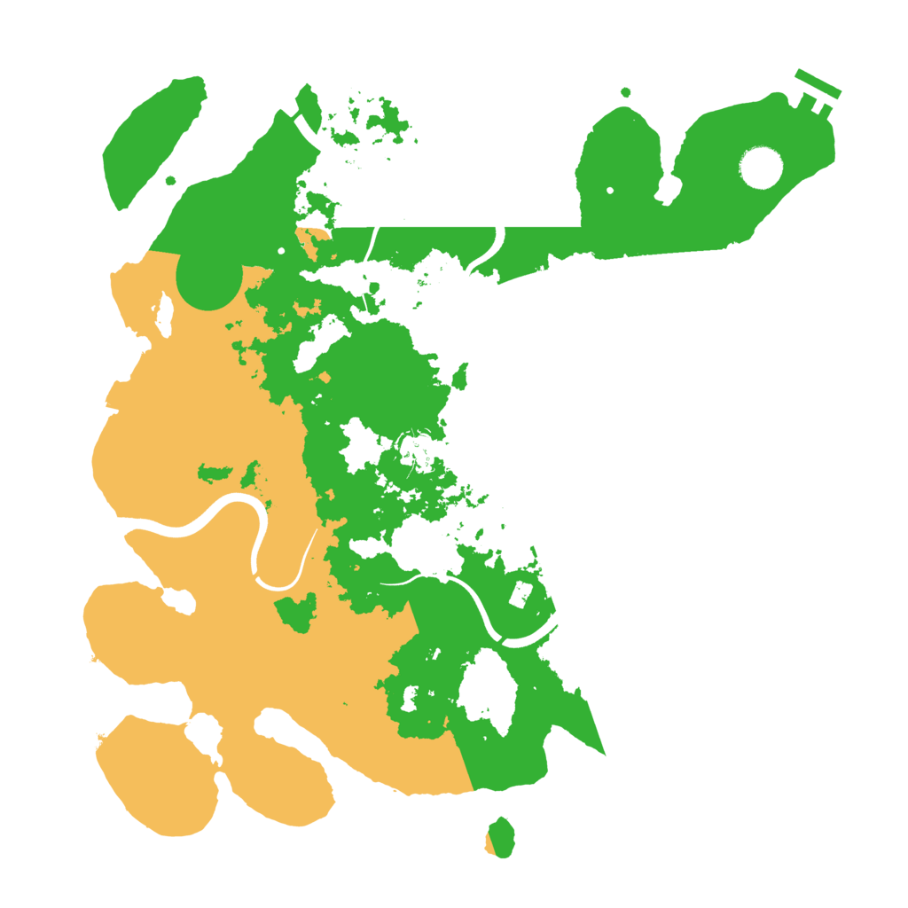 Biome Rust Map: Procedural Map, Size: 3750, Seed: 377000526