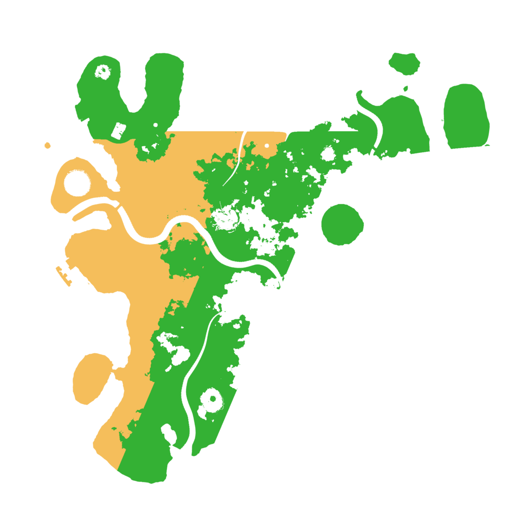 Biome Rust Map: Procedural Map, Size: 3500, Seed: 1368640824